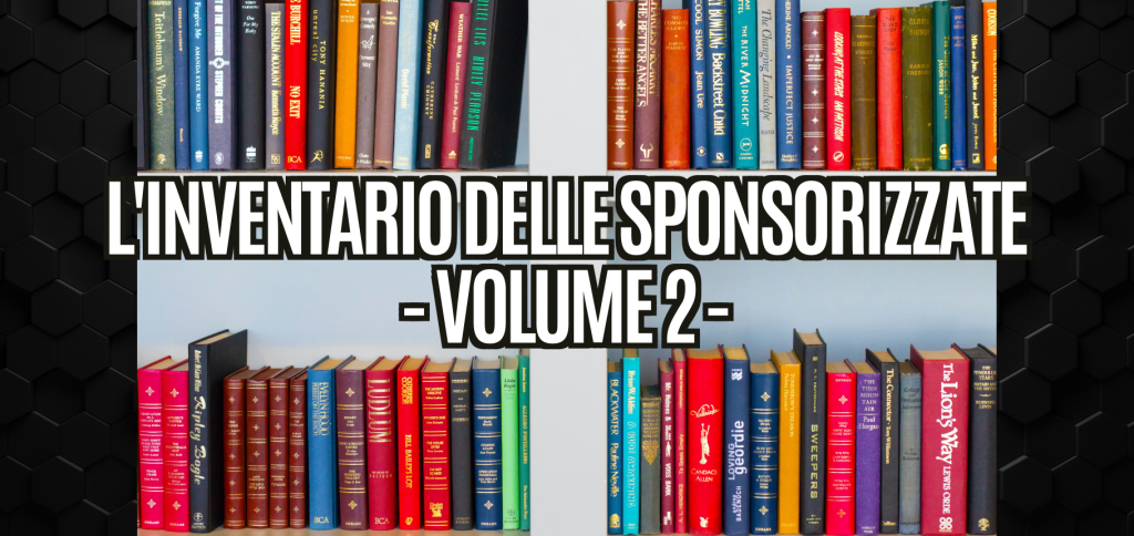 L’inventario delle Sponsorizzate - Volume II 52 Blog Arciere511