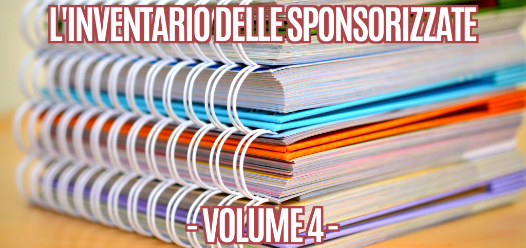 L’inventario delle sponsorizzate - Volume IV 29 Blog Arciere