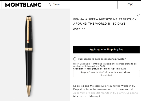 penna montblanc