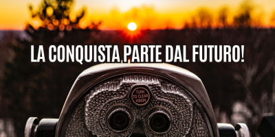 la conquista parte dal futuro!