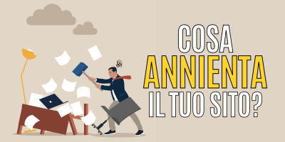 cosa annienta il tuo sito