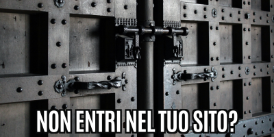 Cosa fare quando non riesci a entrare nel tuo Sito