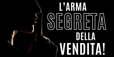 L’arma segreta del Venditore di successo