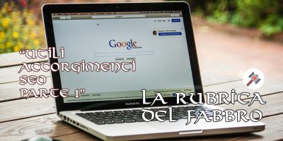 laptop con schermata google