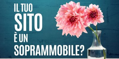 il tuo sito è un soprammobile