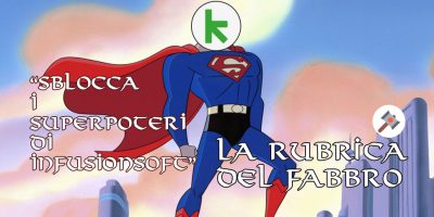 super man con logo infusionsoft
