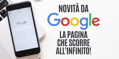 scorrimento continuo google