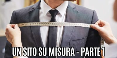un sito su misura