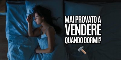 ragazza che dorme felice